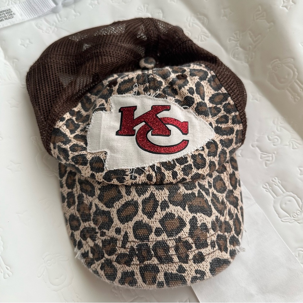 Women’s KC Leopard Baseball Hat